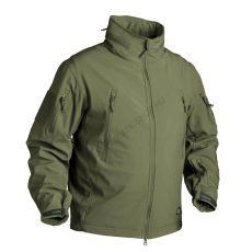 HELIKON-TEX GUNFIGHTER Jacket - Shark Skin Windblocker - Olive Green