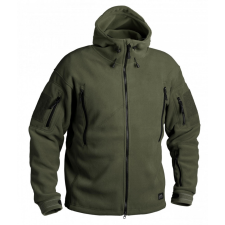 HELIKON-TEX Patriot Jacket - Double Fleece - Olive Green munkaruha