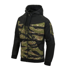 HELIKON-TEX Rogue Hoodie - Black/Tiger Stripe munkaruha