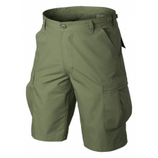 HELIKON-TEX US BDU rövidnadrág - Cotton Ripstop - Olive Green