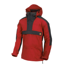 HELIKON-TEX Woodsman Anorak Kabát - Crimson Sky/Ash Grey
