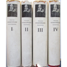 Helikon William Shakespeare összes drámái I-IV. (Királydrámák, Vígjátékok, Tragédiák, Színművek) antikvárium - használt könyv