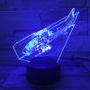  Helikopter 3D led lámpa