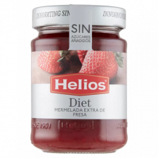  Helios eper extradzsem édesítőszerrel 280 g diabetikus termék