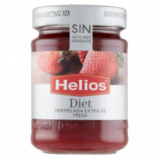Helios eper extradzsem édesítőszerrel 280 g diabetikus termék