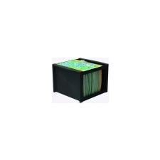 HELIT Függõmappa tároló, mûanyag, HELIT, fekete-piros irattartó