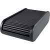 HELIT Linear 300db-os, rolós, fekvő névjegytartó fekete (H6218095)