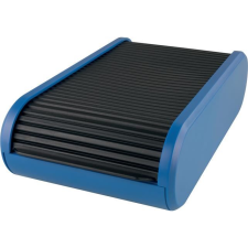 HELIT Linear 300db-os, rolós, fekvő névjegytartó kék-fekete (H6218093) (INH621803) névjegytartó