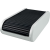 HELIT Linear 300db-os, rolós, fekvő névjegytartó szürke-fekete (H6218098)