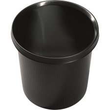 HELIT Szemetes, műanyag, 18 l,  "Linear", fekete takarító és háztartási eszköz