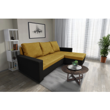 Hell Dream Fáraó sarokkanapé fekete őszarany szövet, bámulatos 3 változatban bútor