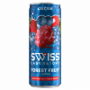 Hell Energy Magyarország Kft. Swiss Laboratory erdei gyümölcs ízű szénsavas ital vitaminnal, svájci fűszernövény kivonattal 250 ml
