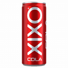 Hell Energy Magyarország Kft. XIXO Cola kólaízű szénsavas üdítőital cukorral és édesítőszerrel 250 ml konzerv