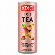Hell Energy Magyarország Kft. XIXO Ice Tea őszibarackos fekete tea 250 ml konzerv