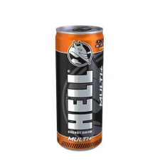 Hell Multi+ 250ml CAN 1/24 DRS üdítő, ásványviz, gyümölcslé