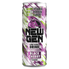 Hell New Gen fekete cseresznye 250ml üdítő, ásványviz, gyümölcslé