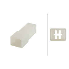 Hella Csatlakozó ház HELLA 8JD 008 152-001 autóalkatrész