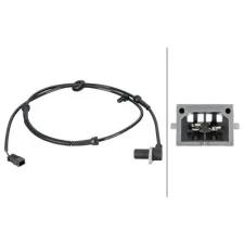 Hella érzékelő, kerékfordulatszám 6PU 012 806-891 autóalkatrész