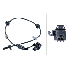 Hella érzékelő, kerékfordulatszám HELLA 6PU 358 251-431 autóalkatrész