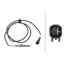 Hella Érzékelő, kipufogógáz-hőmérséklet HELLA 6PT 358 181-781 autóalkatrész