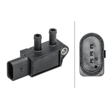 Hella Érzékelő, kipufogógáz-nyomás HELLA 6PP 009 409-161 autóalkatrész