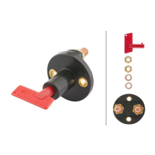 Hella Főkapcsoló, akkumulátor HELLA 6EK 002 843-001 autóalkatrész