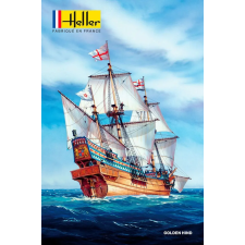 Heller Golden Hind hajó műanyag makett (1:200) makett