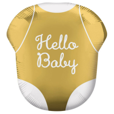  Hello Baby fólia lufi 60 cm party kellék