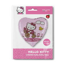 HELLO KITTY Bike fólia lufi 46 cm party kellék