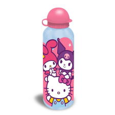 HELLO KITTY Friends alumínium kulacs 500 ml kulacs, kulacstartó