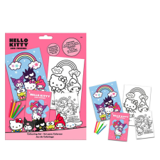 Hello Kitty Friends színező szett gyermek- és ifjúsági könyv