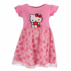  Hello Kitty Heart gyerek nyári ruha 2-6 év
