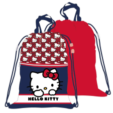 HELLO KITTY Hello Kitty Red Bow Deluxe sporttáska, tornazsák 45 cm tornazsák