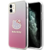 HELLO KITTY HKHCN61HDGKEP iPhone 11 / Xr 6.1" rózsaszín keménytok IML Gradient Electrop Kitty fej IML Gradient Electrop Kitty fej
