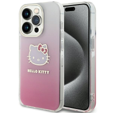 HELLO KITTY HKHCP14XHDGKEP iPhone 14 Pro Max 6.7&quot; rózsaszín keménytok IML Gradient Electrop Kitty fej IML Gradient Electrop Kitty fej tok és táska