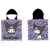 HELLO KITTY Kuromi Chaos strand törölköző poncsó 50x100 cm (Fast Dry)