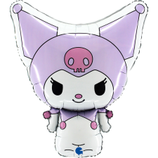 HELLO KITTY Kuromi fólia lufi 61 cm party kellék
