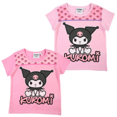  Hello Kitty Kuromi gyerek rövid póló, felső 3-8 év
