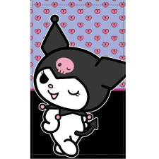 HELLO KITTY Kuromi kéztörlő, arctörlő, törölköző 30x50cm lakástextília