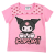 HELLO KITTY Kuromi Pink gyerek rövid póló, felső 3 év