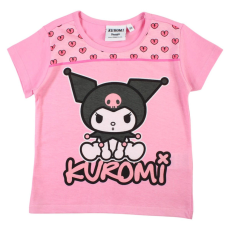 HELLO KITTY Kuromi Pink gyerek rövid póló, felső 8 év