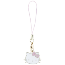 HELLO KITTY medál HKCPMKHP telefonszíj rózsaszín Charm Kitty Head kulcstartó