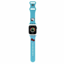 Hello Kitty szilikon Kitty fejpánt Apple Watch 38/40/41mm-hez - kék okosóra kellék