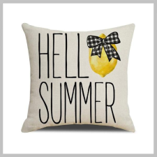  Hello Summer párnahuzat lemon 45 x 45 cm POD160 lakástextília