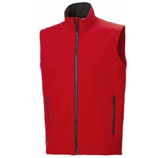 Helly Hansen Manchester 2.0 Softshell mellény - piros, méret: L