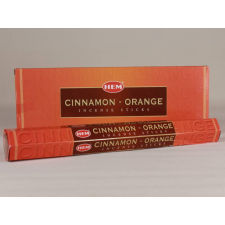  HEM Cinnamon Orange / Fahéjas Narancs füstölő hexa indiai 20 db dekorációs kellék