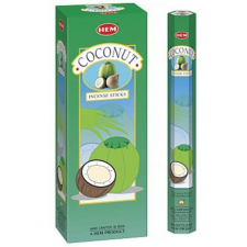  HEM Coconut / Kókusz füstölő hexa indiai 20 db dekorációs kellék