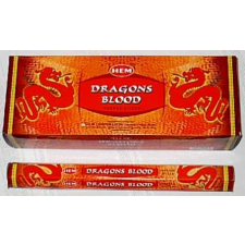HEM Dragons Blood / Sárkányvér füstölő hexa indiai 20 db füstölő