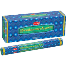 HEM Frankincense & Mirrh / Tömjén és Mirha füstölő hexa indiai 20 db füstölő