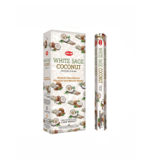  HEM Füstölő - Fehér Zsálya és Kókuszdió (White Sage Coconut) füstölő